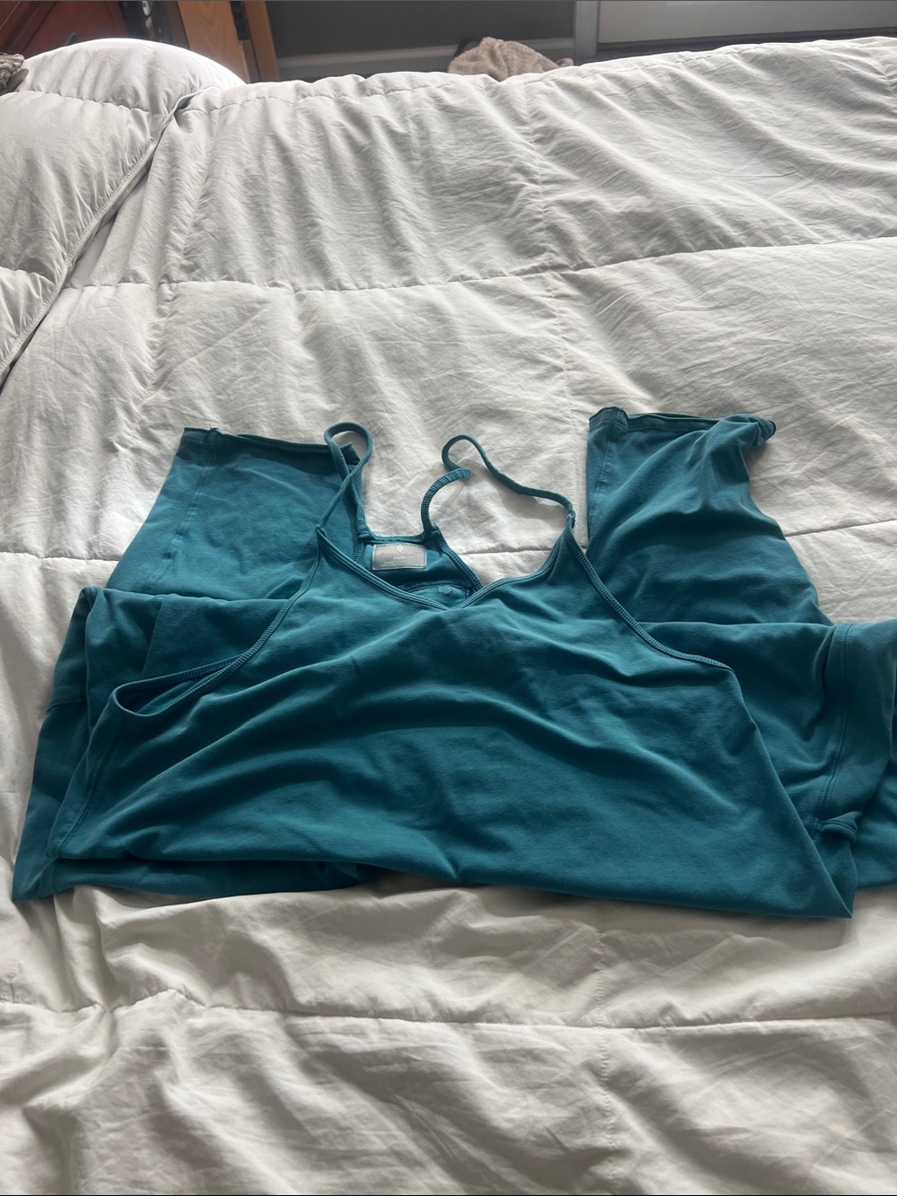 Free People Hot Shot Onesie XS turquiose